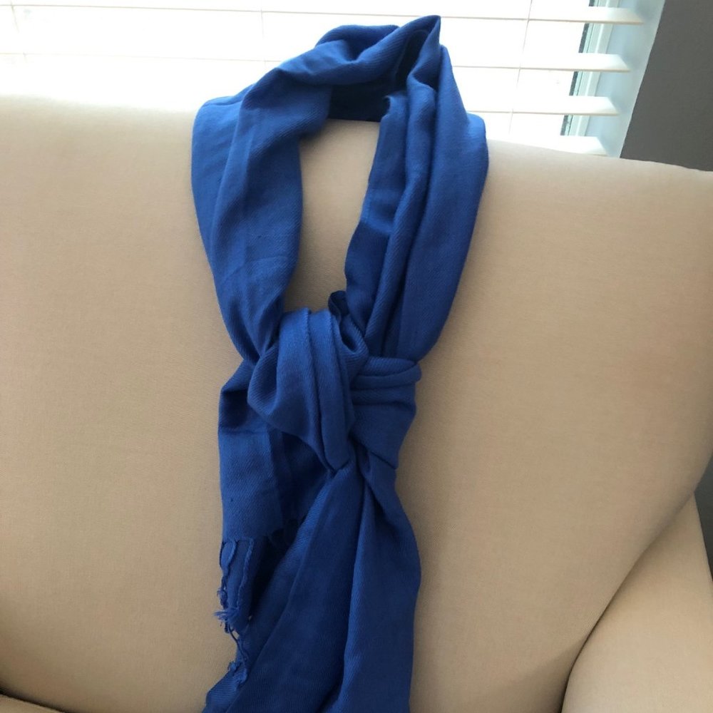 Royal Blue Pashmina